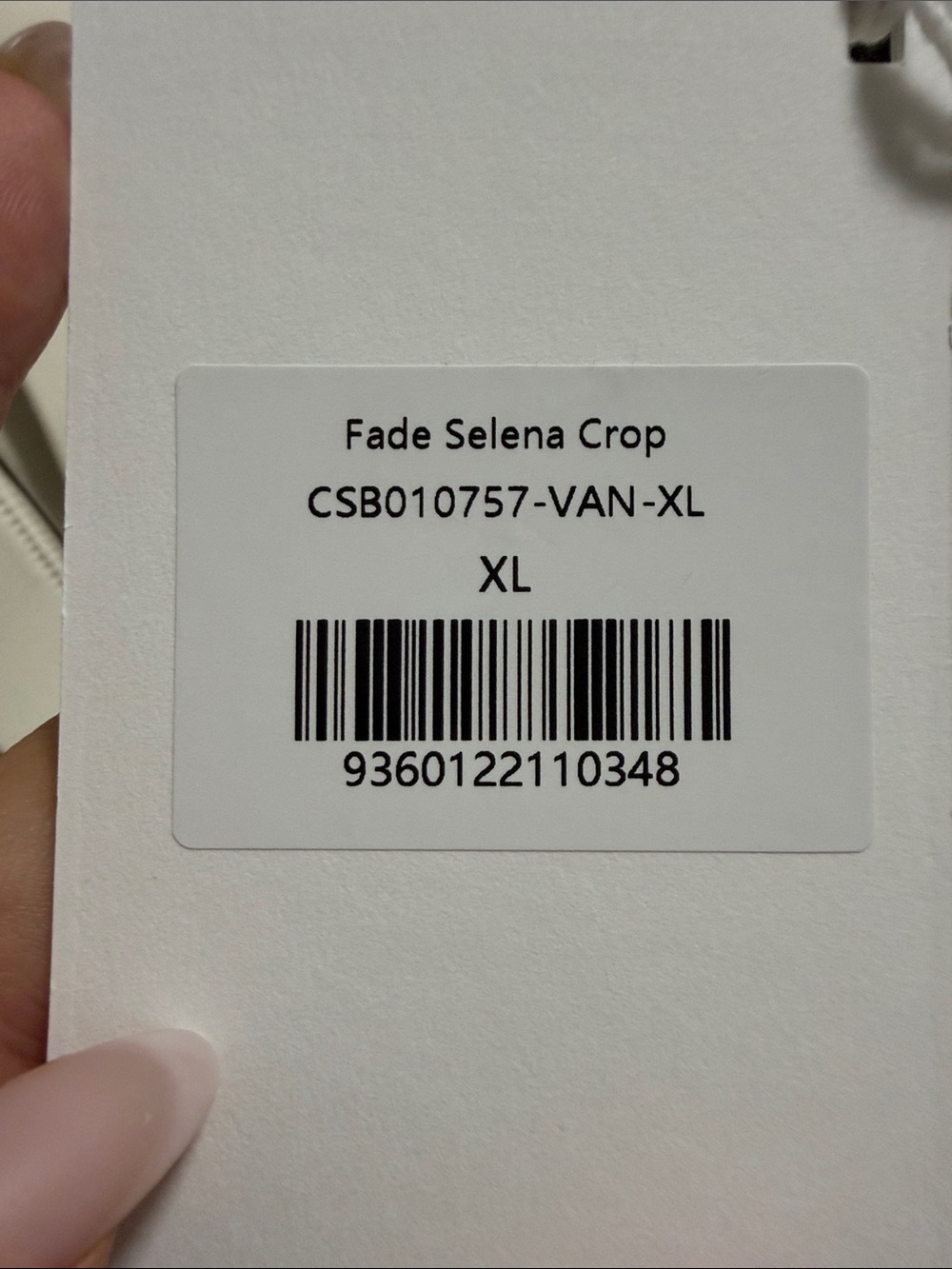 CSB Fade Selena Crop - Picture 10 of 10